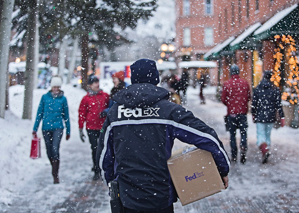 Fedex Aspen Production Shoot in Aspen, Colorado